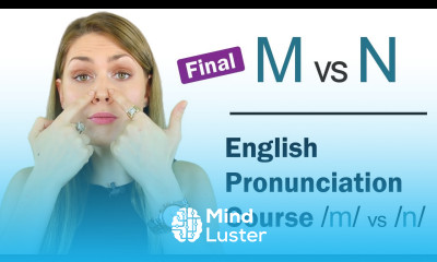 How to Pronounce M and N Consonant Sounds Learn English Pronunciation Course