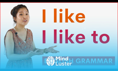 I like to I don t like to Learn English Grammar with Esther