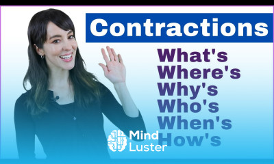 Contractions Question Form be verb Learn How to Pronounce Basic English Contractions