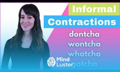 You MUST learn these 8 Informal English Contractions for Spoken English