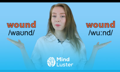 Wound vs Wound Learn English Heteronyms Vocabulary Listening Pronunciation Check