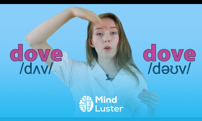 Dove vs Dove Heteronym Improve Your English Vocabulary and Pronunciation