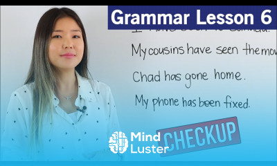 Practice Present Perfect Tense English Grammar Course 6 CheckUp