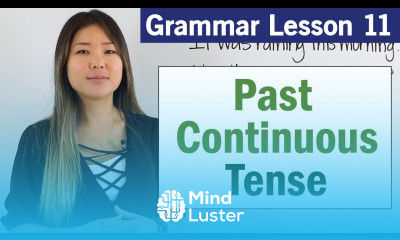 Learn Past Continuous Tense Basic English Grammar Course