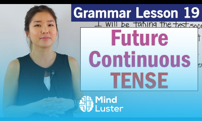 Learn Future Continuous Tense Basic English Grammar Course