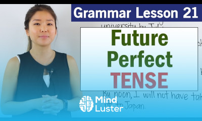 Learn Future Perfect Tense Basic English Grammar Course