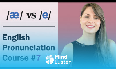 æ vs e Learn English Pronunciation Course 7 Minimal Pairs Practice