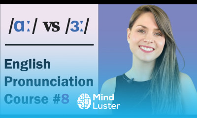 ɑ vs ɜ Learn English Pronunciation Course 8 Practice Minimal Pairs