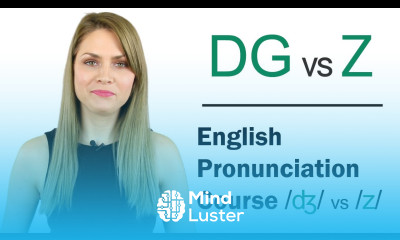 How to Pronounce DG ʤ and Z Consonant Sounds Learn English Pronunciation Course