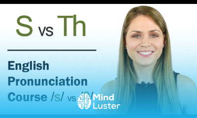 How to Pronounce S and Th θ Sounds Learn English Pronunciation Course