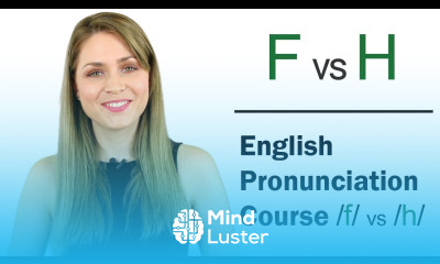How to Pronounce F and H Sounds Learn English Pronunciation Course