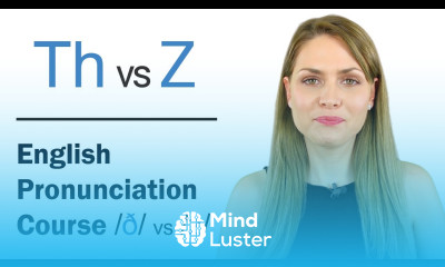 How to Pronounce Th ð and Z sounds Learn English Pronunciation Course
