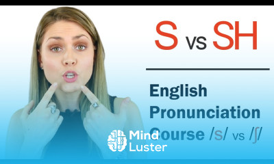 How to Pronounce S and Sh ʃ Learn English Pronunciation Course
