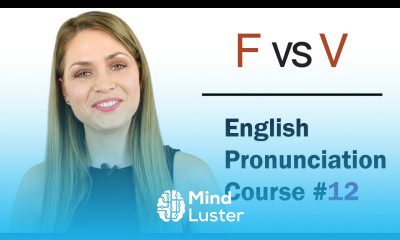 F vs V Consonant Sounds Learn English Pronunciation Course 50 Words