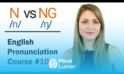 N n vs NG ŋ Consonant Sounds Learn English Pronunciation Course 44 Words