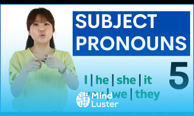 Learn Subject Pronouns Basic English Grammar Course