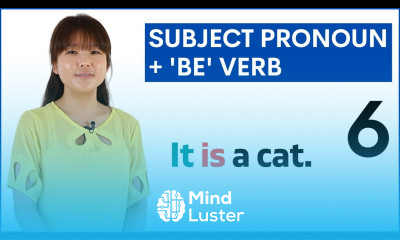 Learn Subject Pronouns be verb am is are Basic English Grammar Course