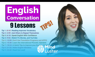Learn English Conversation with Lynn s Speaking TIPS 9 Lessons