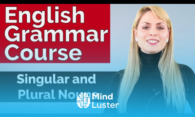 English Grammar Course Singular and Plural Nouns 2