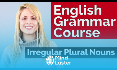 English Grammar Course Irregular Plural Nouns 3