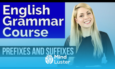 ADJECTIVES 2 Prefixes Suffixes Basic English Grammar Course