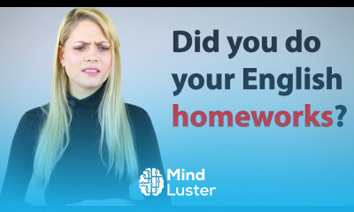 Work Homework Works Using Correct English Vocabulary