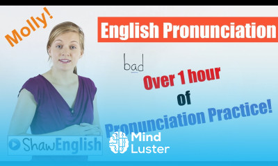 English Pronunciation with Molly Over 1 Hour