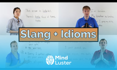 Learn English Slang and Idioms Vocabulary and Phrases 30 lessons