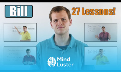 Learn English with Bill 27 Lessons Speaking for Beginners