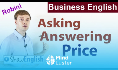 Business English Asking and Answering Price