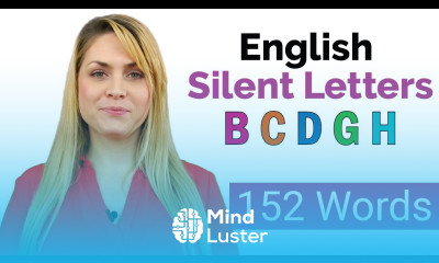 152 Words with Silent Letters English Pronunciation Practice