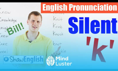 English Pronunciation Silent k