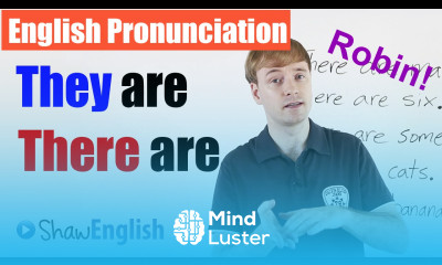 English Pronunciation They are There are