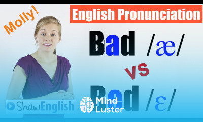 English Pronunciation Bad æ vs Bed ɛ