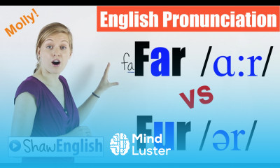 English Pronunciation Far ɑːr vs Fur ər