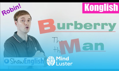 Konglish Burberry Man