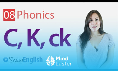 English Phonics Consonants c k and ck