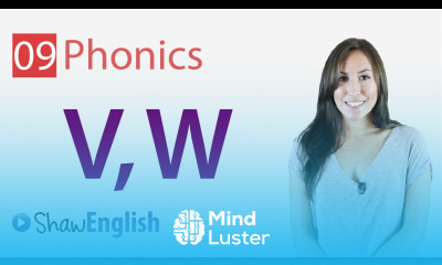 English Phonics Consonants v and w
