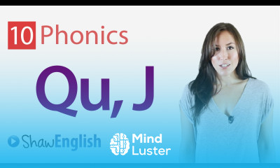 English Phonics Consonants qu and j