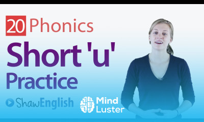 English Phonics Short u Vowel Practice