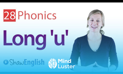 English Phonics Long u Vowel Sound