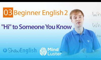 Greeting A Friend in English