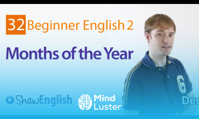 Months of the Year in English