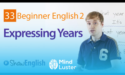 How to Express Years in English