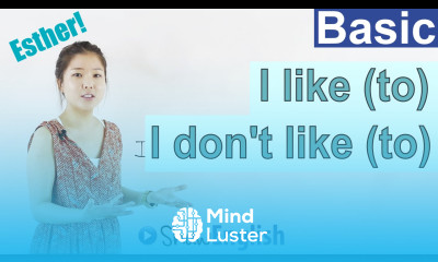 Learn English I like to I don t like to