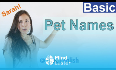 Pet Names in English