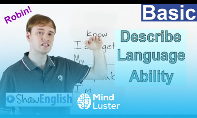 Learn English Describe Your English Language Ability