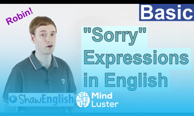 How to Express Sorry in English