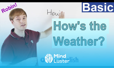 Learn English How s the Weather