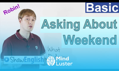 Asking About Weekend in English